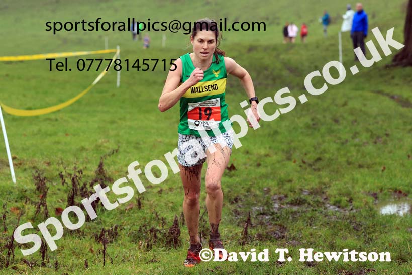Womens Senior and Womens Masters 2023 NECAA Cross Country Relays, Thornley Hall Farm, Peterlee, County Durham. Photo: David T. Hewitson/Sports for All Pics